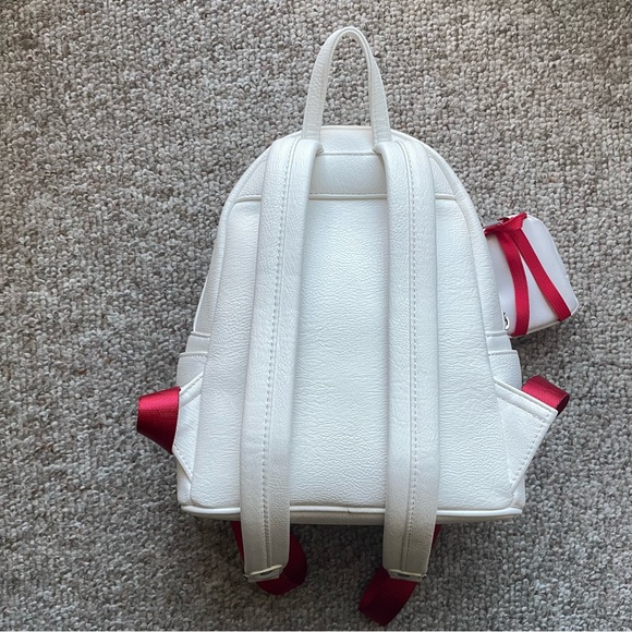 Hello Kitty x Loungefly Classic Face Mini Backpack with matching minier backpack - Picture 4 of 6